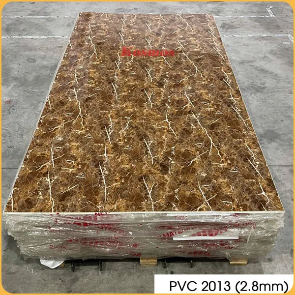 Tấm Nhựa Ốp Tường PVC Giả Vân Đá Kosmos Dày 2.8mm